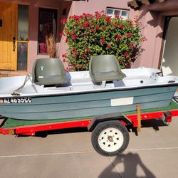 10ft Pelican Boat and Trailer
