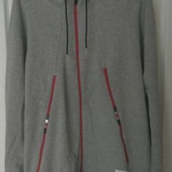 XL Grey/Red Jordan Hoodie