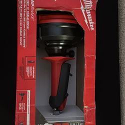 Milwaukee 25’ auger w/ cable drive TRAP SNAKE