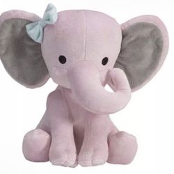 Pink Elephant Plush 