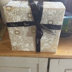 Brand New Dior Gift Set 3.4 Ounce Dior Sauvage Bottle And Either Travel Spray Or Deodorant Brand New Never Opened Prepped 
