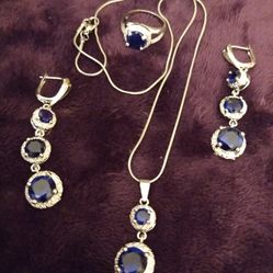 By Beiver* Blue Sapphire Three Piece Set