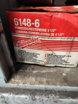 Milwaukee 6148-6 Grinder 