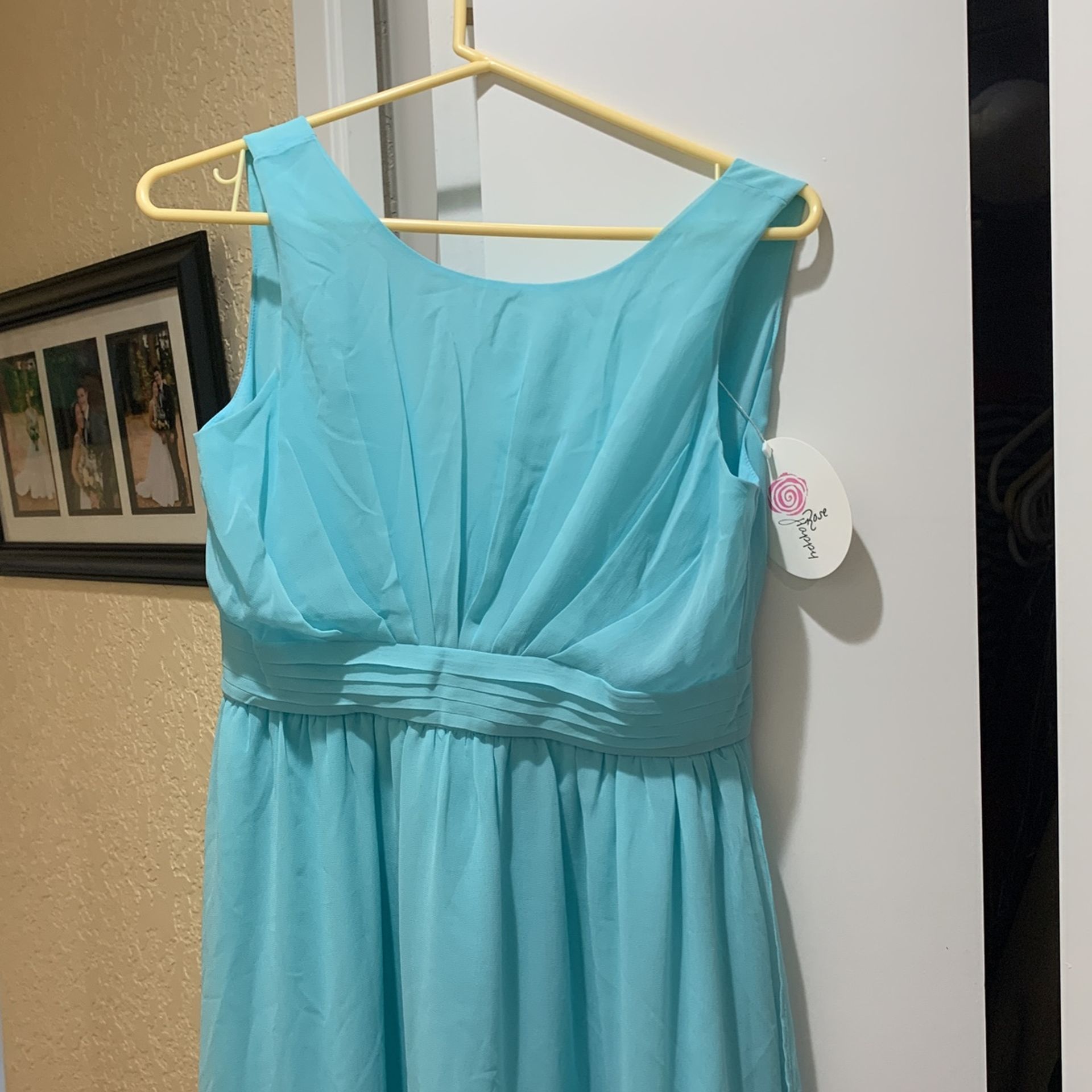 Child Size 16 Turquoise /Blue Dress