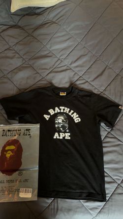 Black camo bape tee