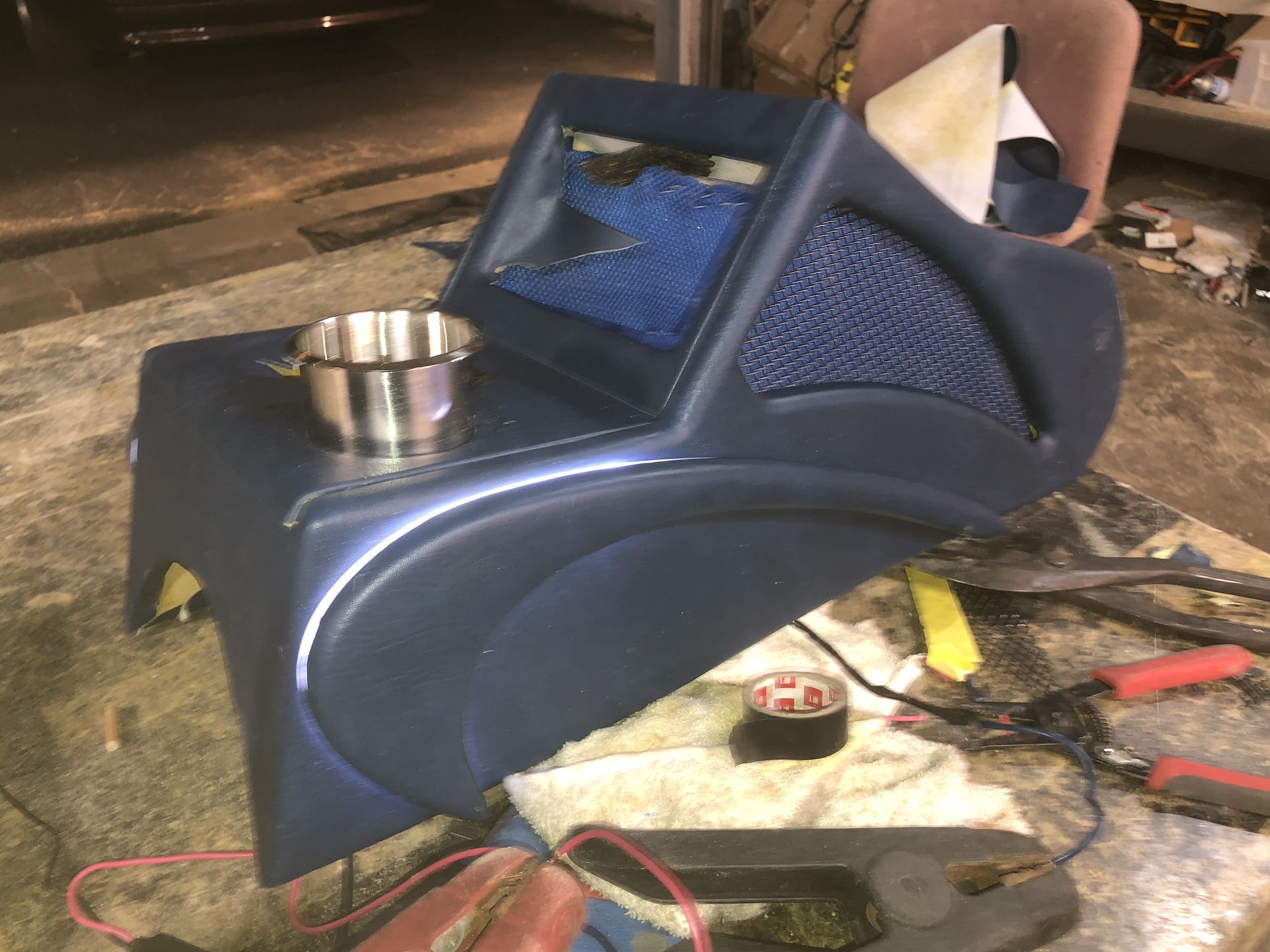 CUSTOM BUILT NEW CENTER CONSOLE