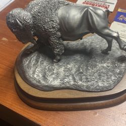 Very Heavy Buffalo Sculpture 