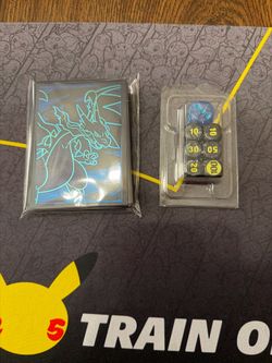 Pokemon Phantasmal Flames protective sleeves and dice set - Brand New