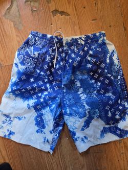 LV Monogram Tie-Dye Shorts