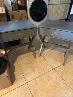 Grey Threshold Night Stands/Side Tables