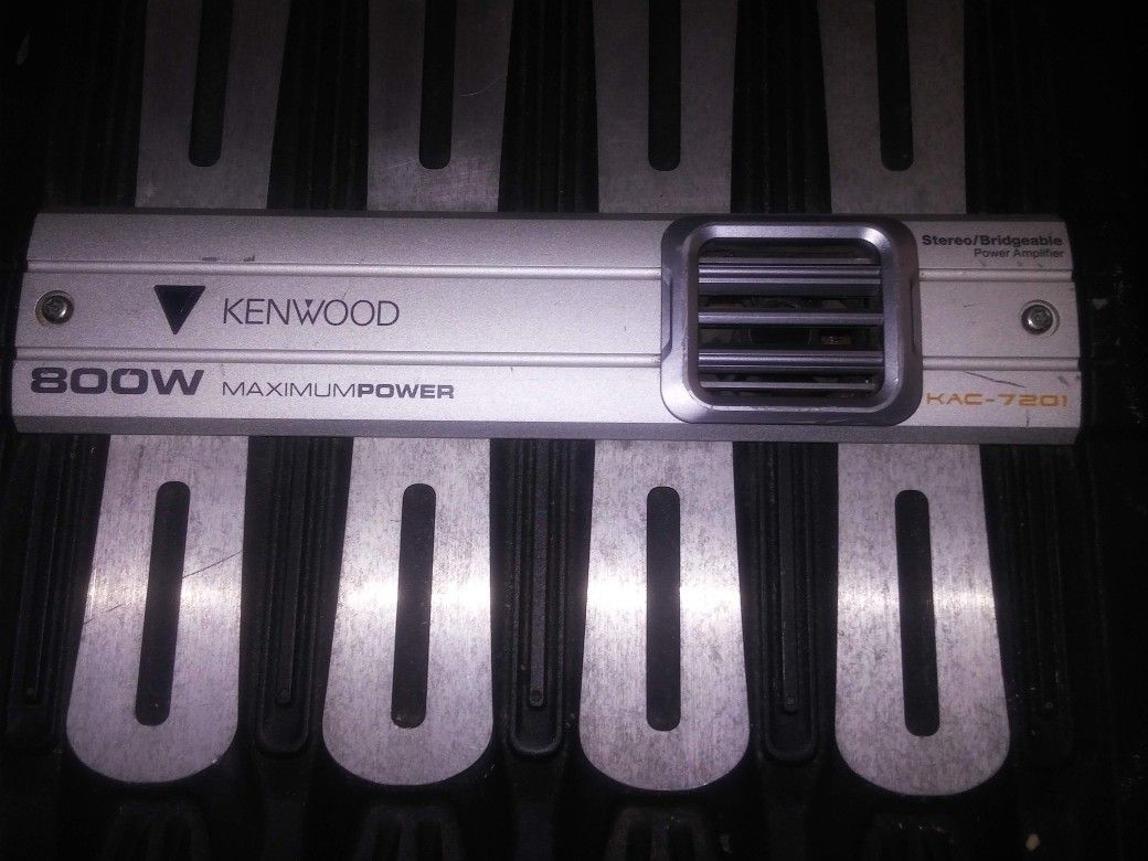 Kenwood 2 Channel Amplifier 