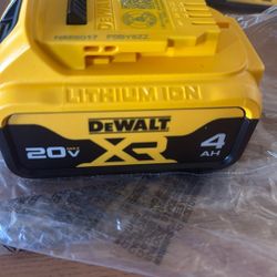 DeWalt 20V 4AH Battery NEW