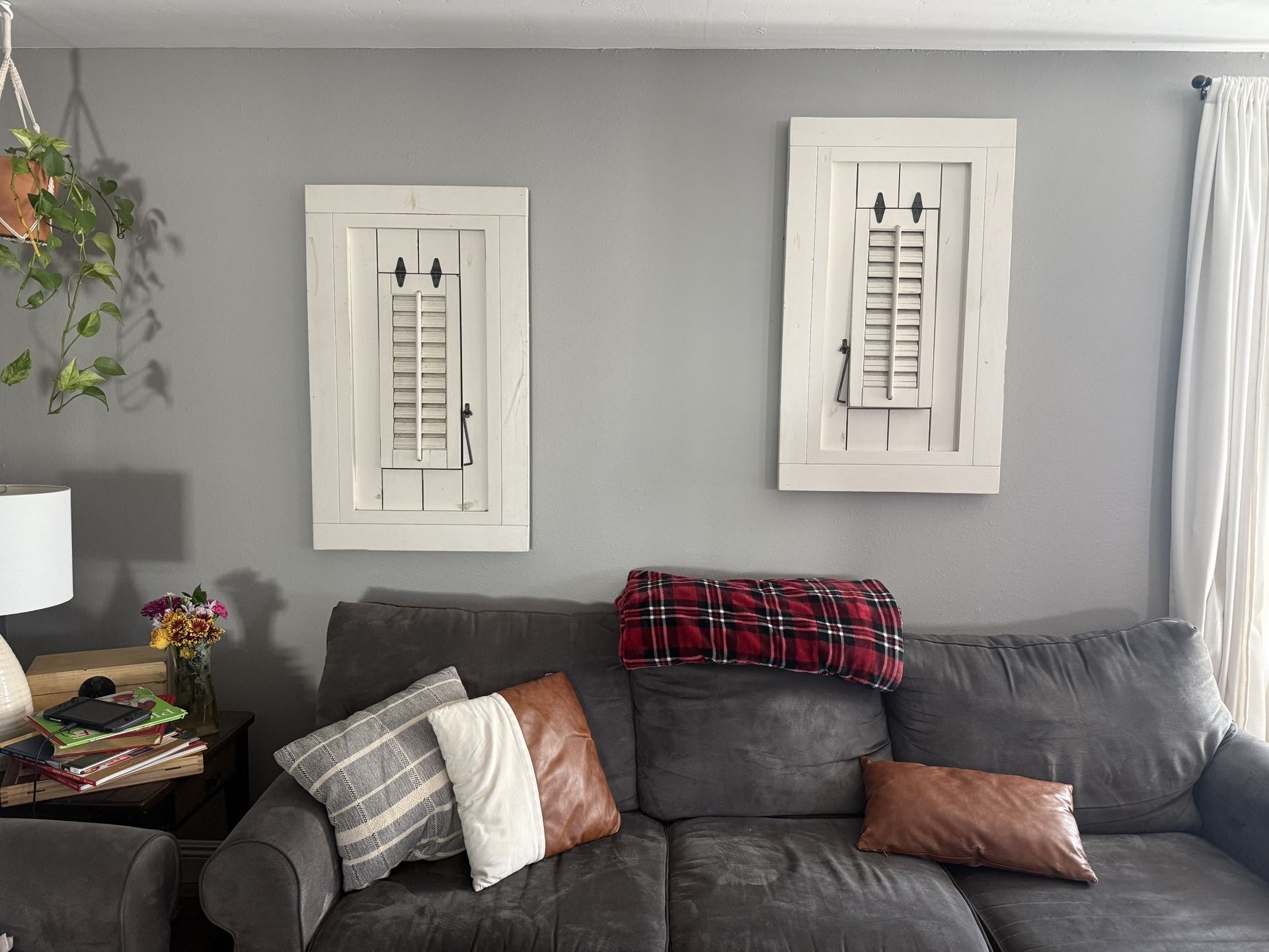 Pottery Barn Wall Art Shutters