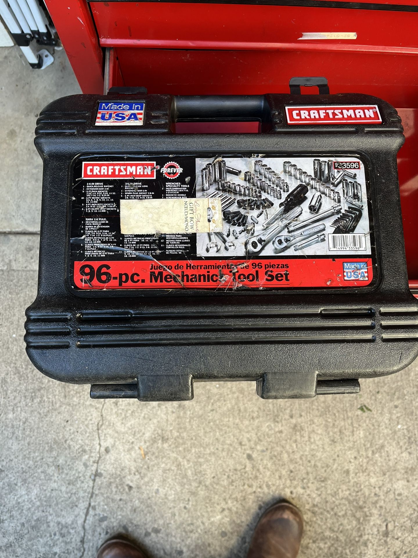 Craftsman tool set