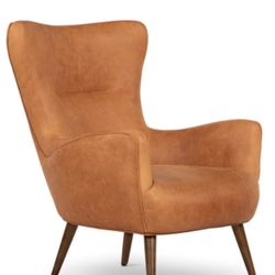 Poly N Bark Aida Chair New In Box Real Leather