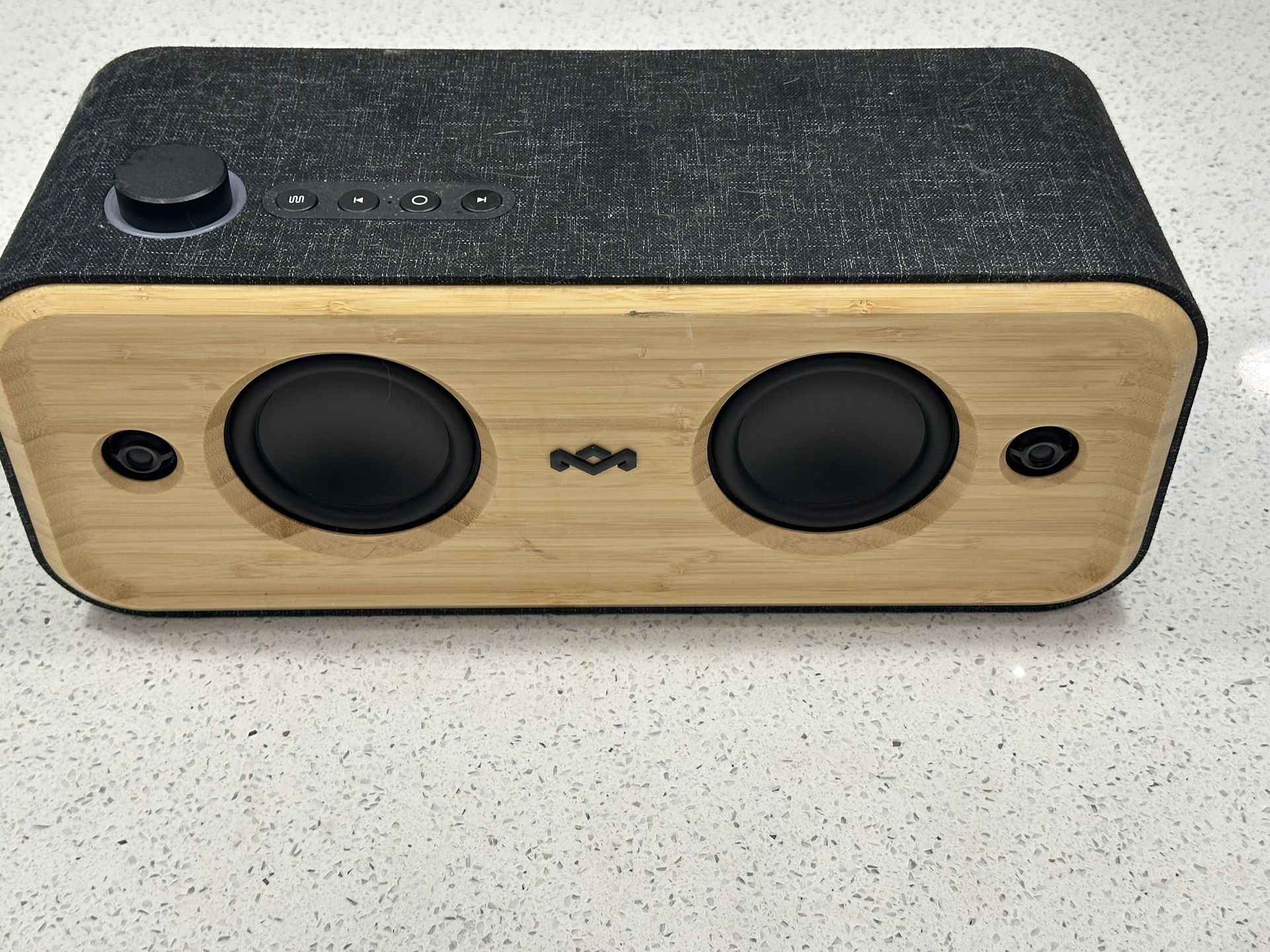 2 House of Marley Get Together 2 XL – Portable Bluetooth Speaker (Bamboo)