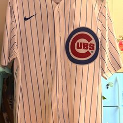 Nike Chicago Cubs home white baseball jersey Bellinger #24