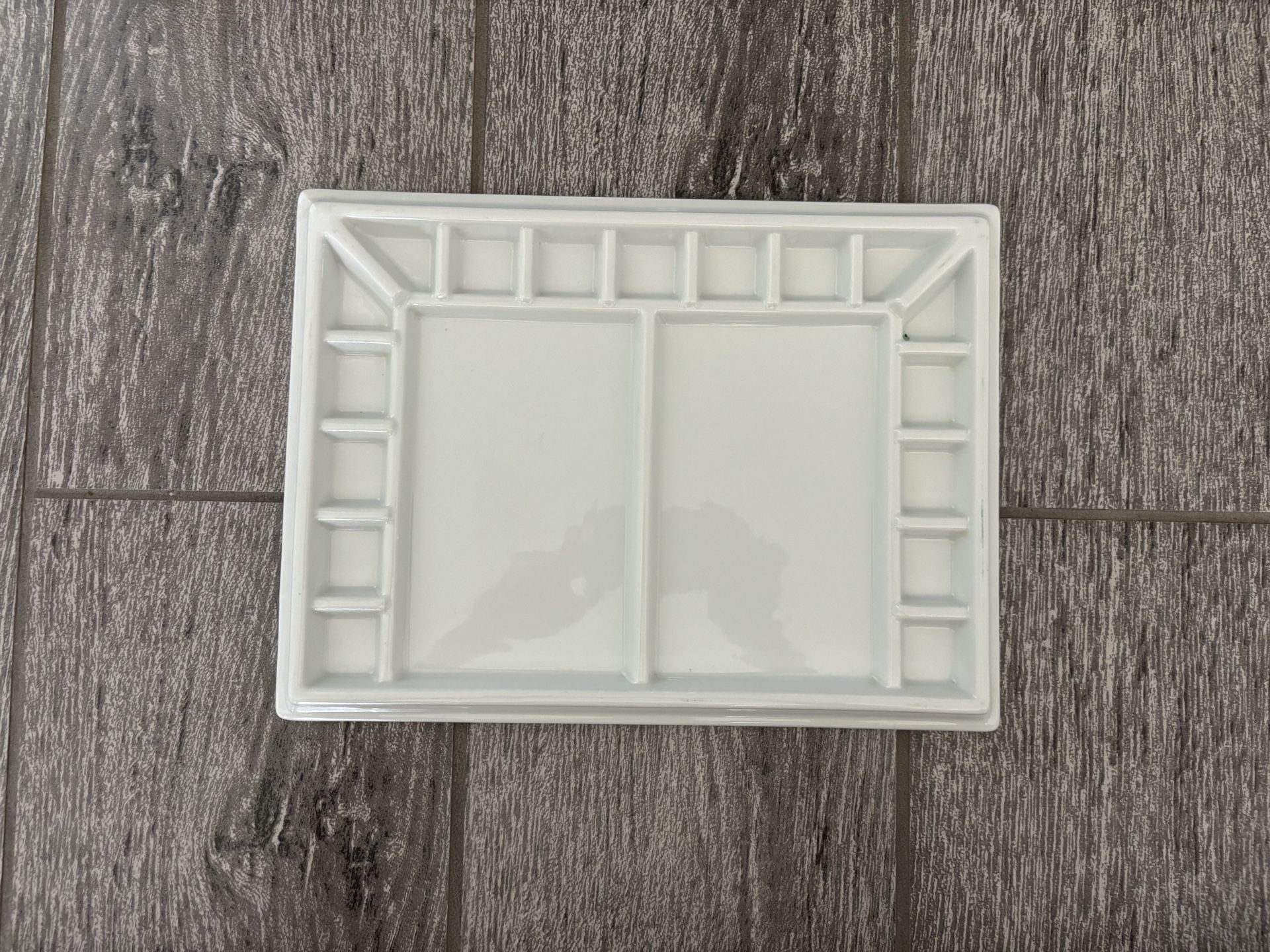 9.5 X 13 in Ceramic Paint Palette