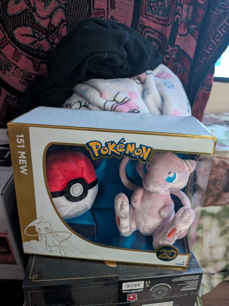 Mew 20th Anniversary Pokemon Plushie