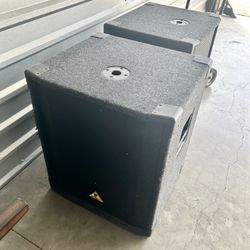 🔥 🔥 Behringer DJ Speaker Pro Audio Stage Subwoofers