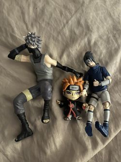 Kakashi Pain Sasuke Action Figures Plus Akatsuki Headband