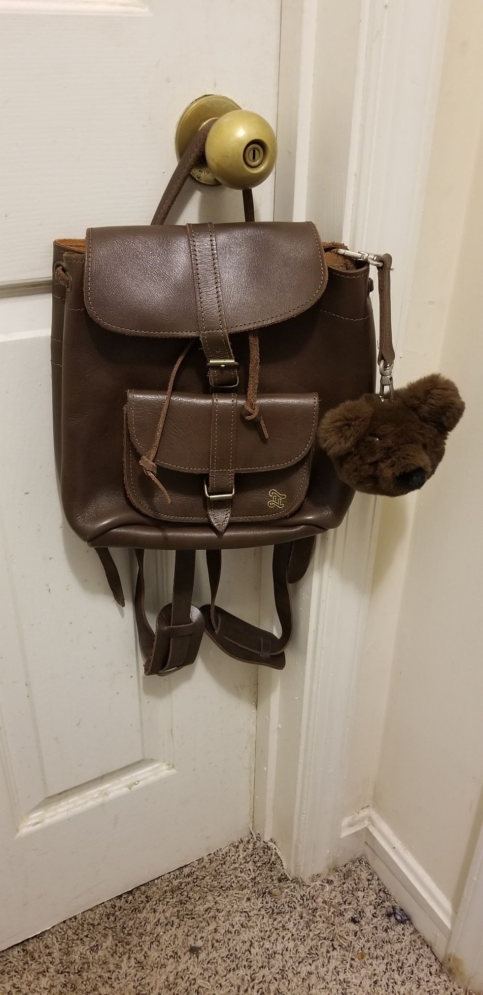 Grafea leather backpack