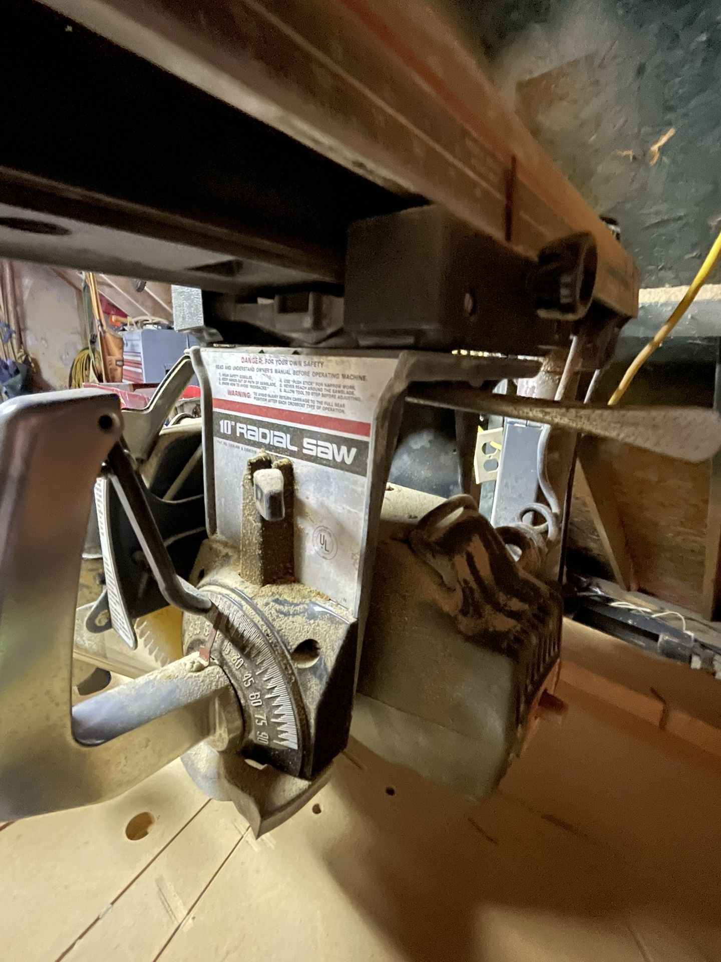Craftsman 10” Radial Saw