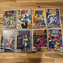 Justice League Europe 31-38 Lot, DC Comics