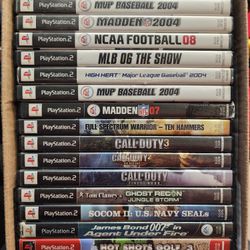 19 Playstation Games 