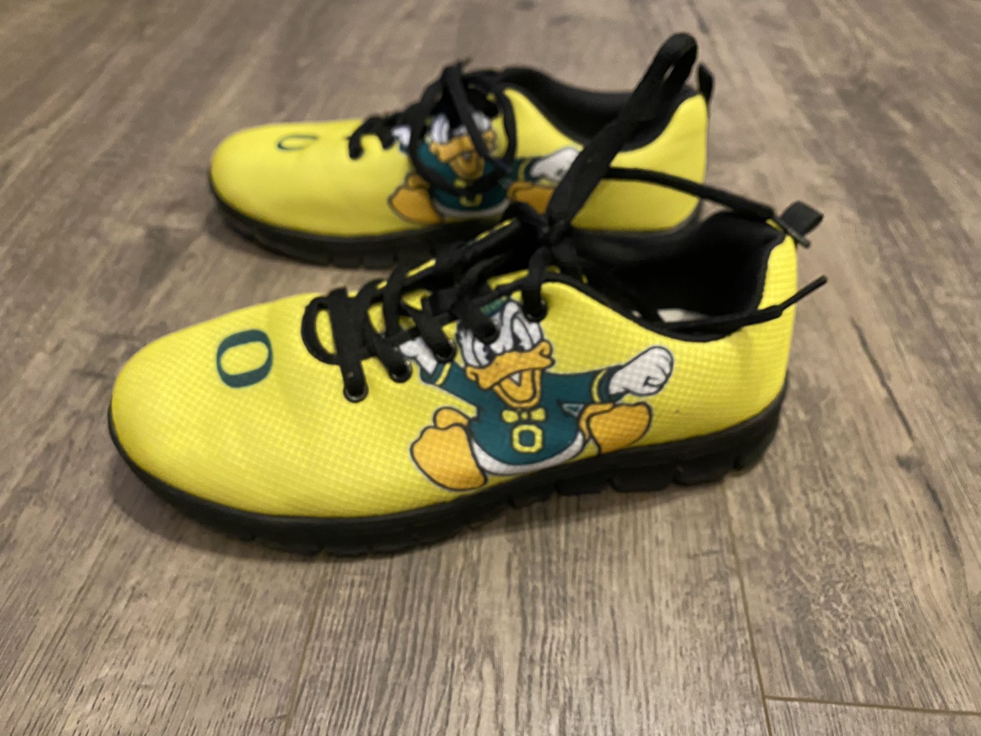 Oregon Duck Tennis Shoes