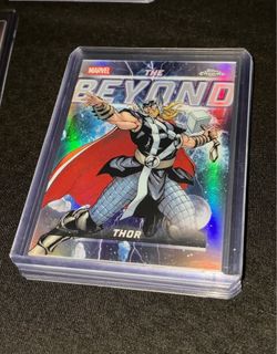 2026 Topps Chrome Marvel Comics The Beyond Thor Refractor #TB-03 Insert