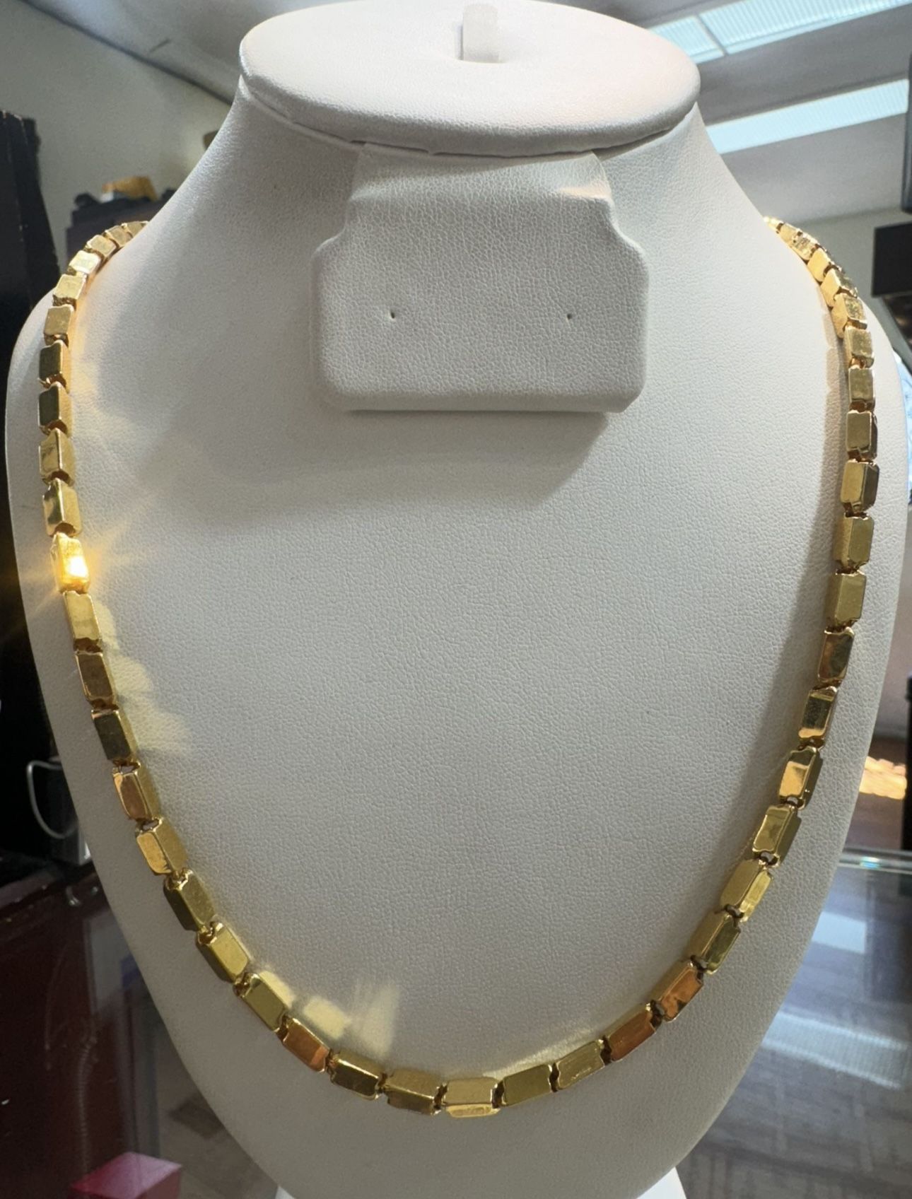 18K YellowGold | Baht Chain Necklace