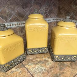 Portfolio 3pc Canister Set