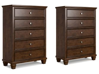 Danabrin Brown Chests (Set of 2)