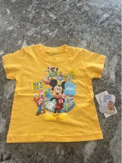 Baby Mickey Shirt Size 12 Months