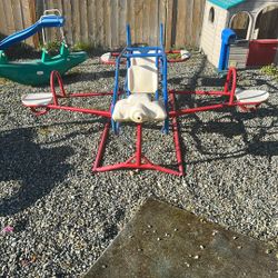 Airplane Teeter Todder 