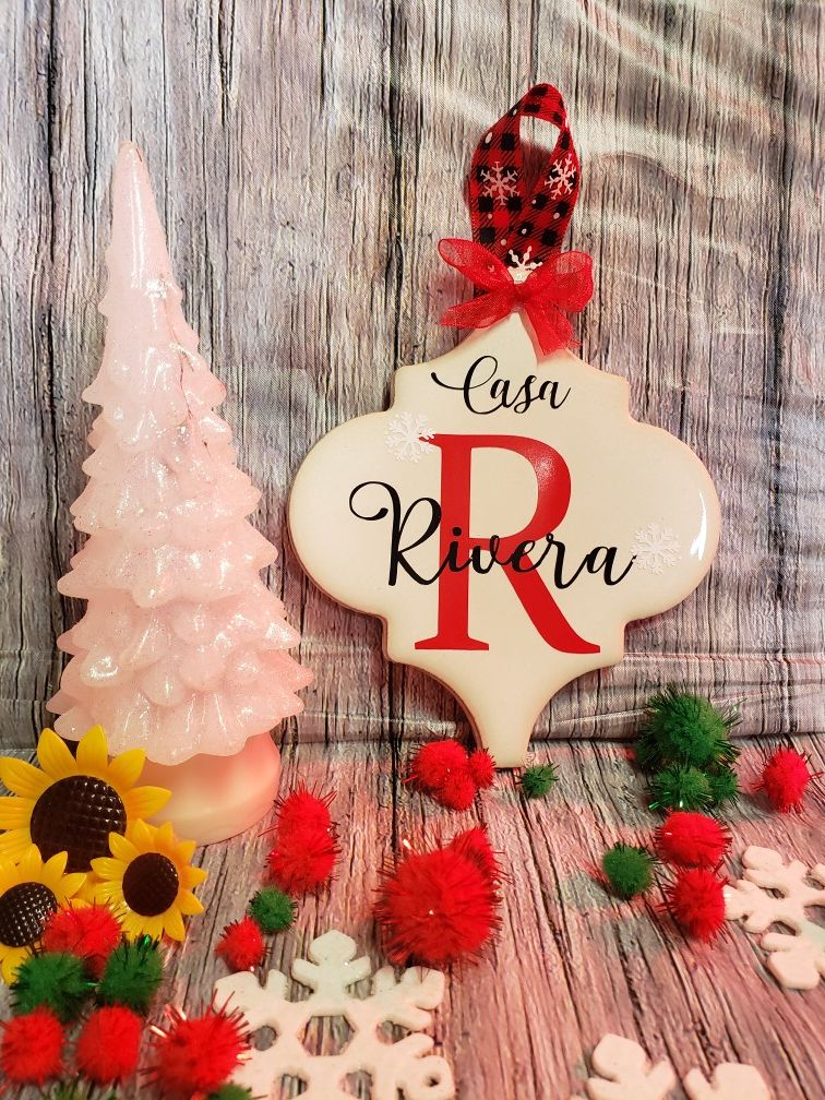 Ceramic tree ornament