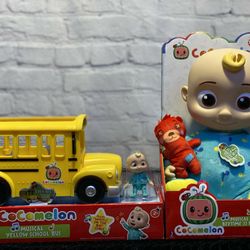 🔥 Cocomelon Musical Bus & Cocomelon Musical Doll Combo