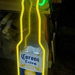 Corona Bottle Neon Light