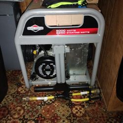 Briggs & Stratton Generater Used 1 Time 