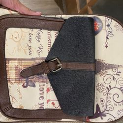 PU Leather fashion/travel backpack