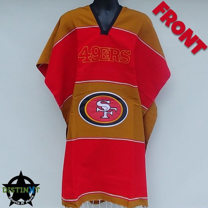 SF 49ers Poncho