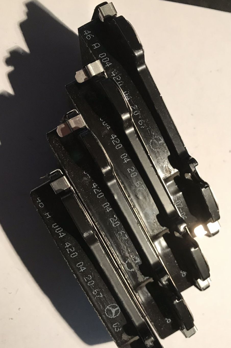 Mercedes-Benz original disc brake pads set / front