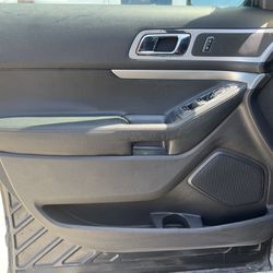2013-2015 Ford Explorer Limited Front Driver Door Trim Panel OEM EB5Z(contact info removed)CB