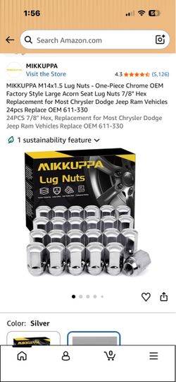 Lug nu14x1.5, 24 pcs