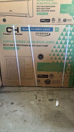 Air Conditioner/Heat Pump Cooper & Hunter Mini Split CH-36SPH-230