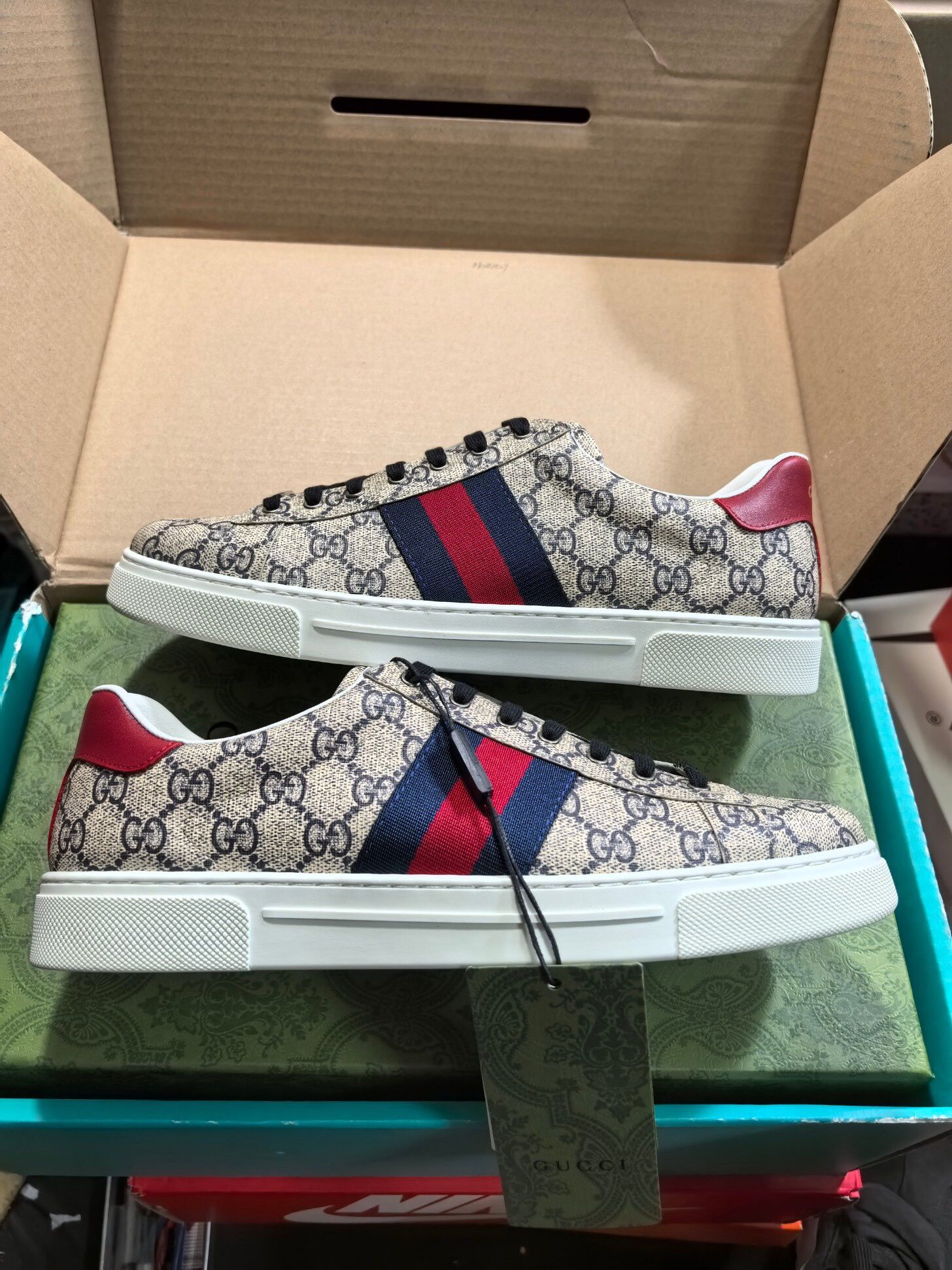 Gucci GG Men’s Shoes With Box New