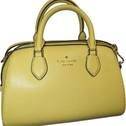 New Kate Spade Leather Duffle Crossbody 