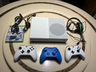└➤➤➤ Microsoft  XBox One S | Model: 1681 | White Console Bundle