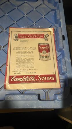 Vintage Campbells’ Soup